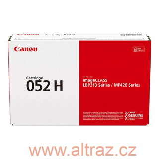 Canon originální toner 052 H BK